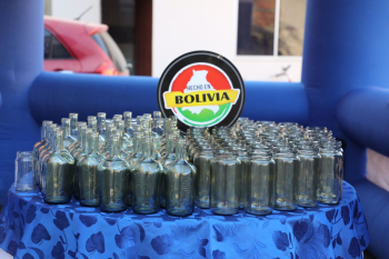 Envibol comercializa cinco variedades de botellas y envases de vidrio a MyPes de Tarija