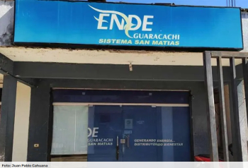 ENDE Guaracachi informa que restablece servicio eléctrico en San Matías, pero pobladores aseguran que los cortes continúan