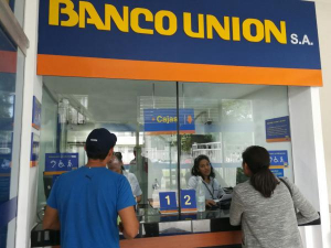 Banco Unión desmiente robo reciente en Sucre