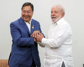 Arce y Lula avanzan en agenda bilateral que incluye comercio, gas, energía eléctrica y urea