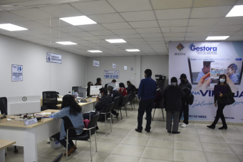 Gestora pagó rentas al 96% de los jubilados, exhorta al enrolamiento biométrico