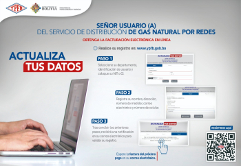 YPFB aplica la facturación electrónica en nueve actividades económicas