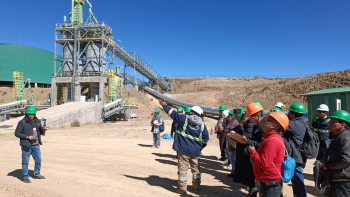 Construcción de la planta estatal de cemento en Potosí tiene 93,2% de avance, iniciará pruebas en noviembre