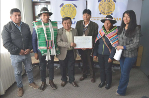 Comibol recibe terreno para construir Planta Refinadora de Zinc