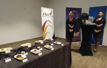 BoA lanza servicio de catering internacional con menú elegido por sus mejores clientes