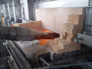 Fue encendido el horno de la fábrica de envases de vidrio ENVIBOL en Chuquisaca