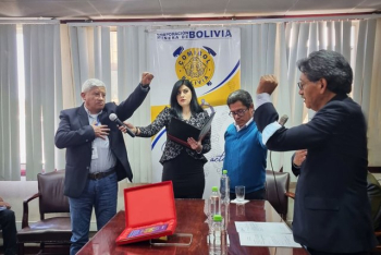 Reynaldo Pardo asume como nuevo presidente ejecutivo interino de la Comibol