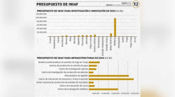 Iniaf se enfoca en la palma aceitera y macororó con 44% de su presupuesto