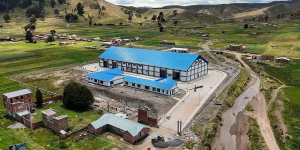 Planta de Agroinsumos en Huarina presenta un avance físico de 77,4%