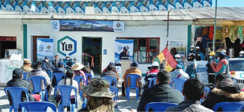 YLB inaugura su primera tienda para venta de productos en Uyuni