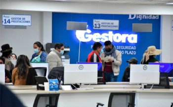 La Gestora pagó el 62% de rentas a jubilados por ventanillas financieras