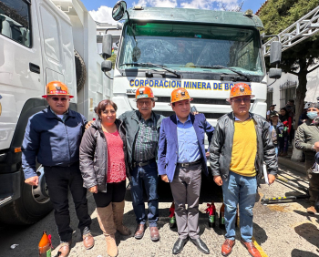 Minería y la Comibol fortalecen el trabajo para preservación del Cerro Rico en Potosí