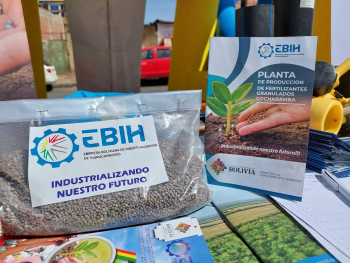 Presidente Arce afirma que la Planta NPK producirá fertilizantes de excelente calidad