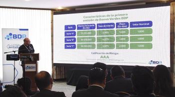 El BDP coloca Bs 103 MM en los primeros “bonos verdes” emitidos en el país