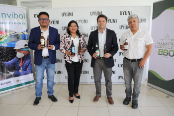 Estatal Envibol proveerá botellas a Bebidas Bolivianas S.A. por Bs 2,3 millones