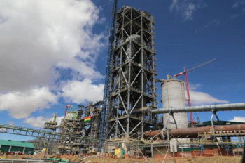 Gobierno inaugurará la fábrica de cemento de Potosí el 9 de noviembre
