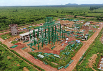 Construcción de la Planta Siderúrgica del Mutún avanza según cronograma y prevé iniciar pruebas de operatividad en 2023