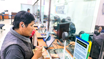 Banco Unión inicia el pago del Bono Anual de Indigencia 2025 para personas ciegas