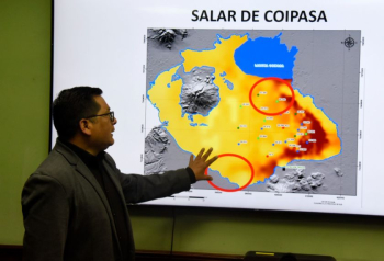 Cinco países de Asia y Europa, interesados en comprar el carbonato de litio boliviano