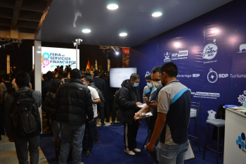 BDP promueve la democratización del crédito en la Feria de Servicios Financieros en Cochabamba