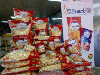 Emapa lanza al mercado fideos de quinua