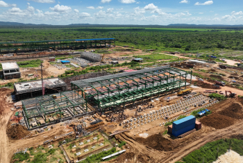 Construcción de la Siderúrgica del Mutún tiene avance de 80% y anuncian pruebas en octubre