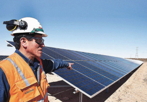 A la zaga en lista de nuevas energías