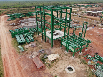Construcción de la Planta Siderúrgica del Mutún alcanza un avance físico y financiero del 60%