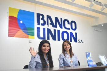 Crecen los depósitos en el Banco Unión en La Paz en 20%