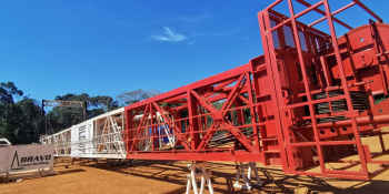 YPFB realiza el montaje de equipo para iniciar la perforación del pozo Tomachi - X1 I.E en Pando