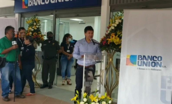 Banco Unión inaugura nueva sucursal en Warnes