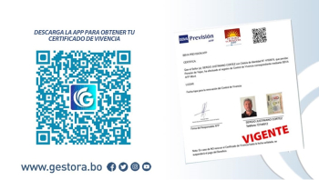 Gestora recuerda a jubilados que el “certificado de vivencia” está vigente hasta el 31 de julio