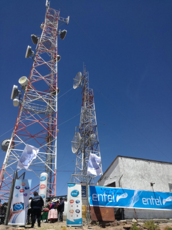 Entel instalará una radiobase en San Sebastián para que los estudiantes ya no suban a las colinas