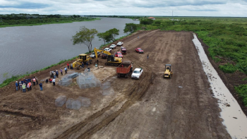 Inspeccionan el proyecto de construcción de un muelle en puerto Busch presentado por la ASP-B