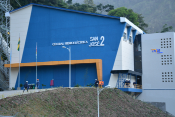 ENDE realiza obras en las hidroeléctricas San José 1 y 2 para aumentar la producción de energía