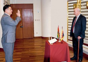 Posesionaron a Sergio Flores como Gerente General de Gestora Pública