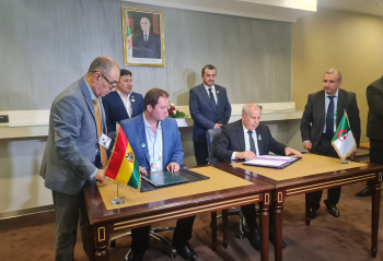 YPFB firma acuerdo de cooperación en petróleo y gas con SONATRACH de Argelia