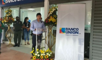 Banco Unión abre nueva agencia en Satélite Norte, en el municipio de Warnes