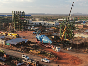 El 80% de equipos para la Siderúrgica del Mutún ya llegó al sitio de construcción