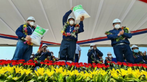 Presidente: La planta de urea generó $us 50 millones de ingresos en tres meses de su reactivación