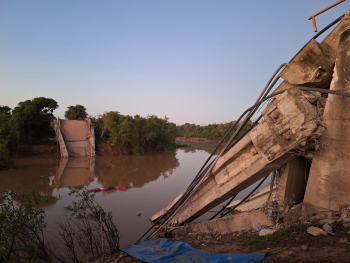 El Gobierno está dispuesto a cooperar a Santa Ana de Yacuma tras la caída del puente Rapulo