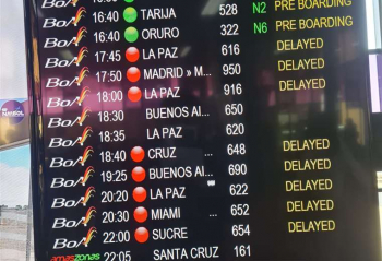 BoA regularizará el horario de sus vuelos en el transcurso del día