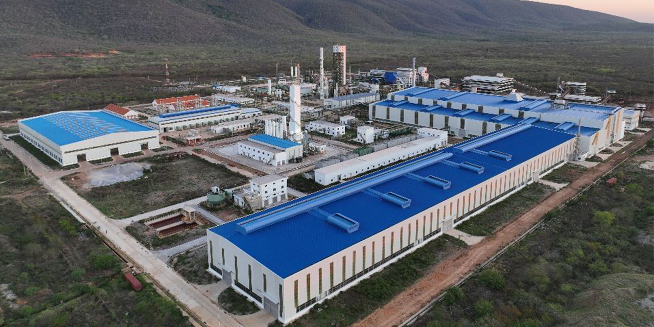 Las siete plantas de la siderúrgica del Mutún operarán desde esta semana