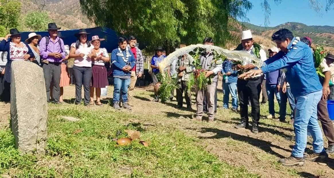 Desarrollo Rural inyecta Bs 3,3 millones para construir un sistema de riego en Aiquile