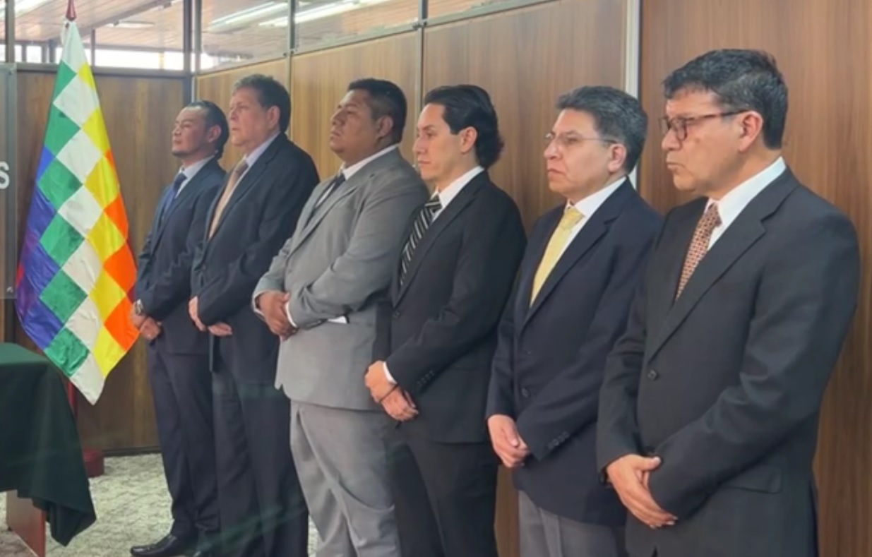 En Hidrocarburos posesionan a tres viceministros, al presidente de ENDE, al gerente de Delapaz y al director de la AETN