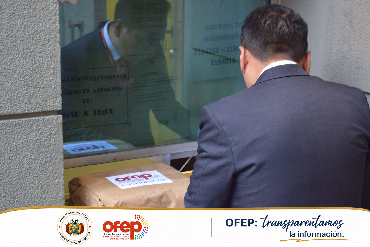 entrega de la documentación